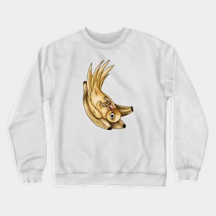 bird on bananas Crewneck Sweatshirt